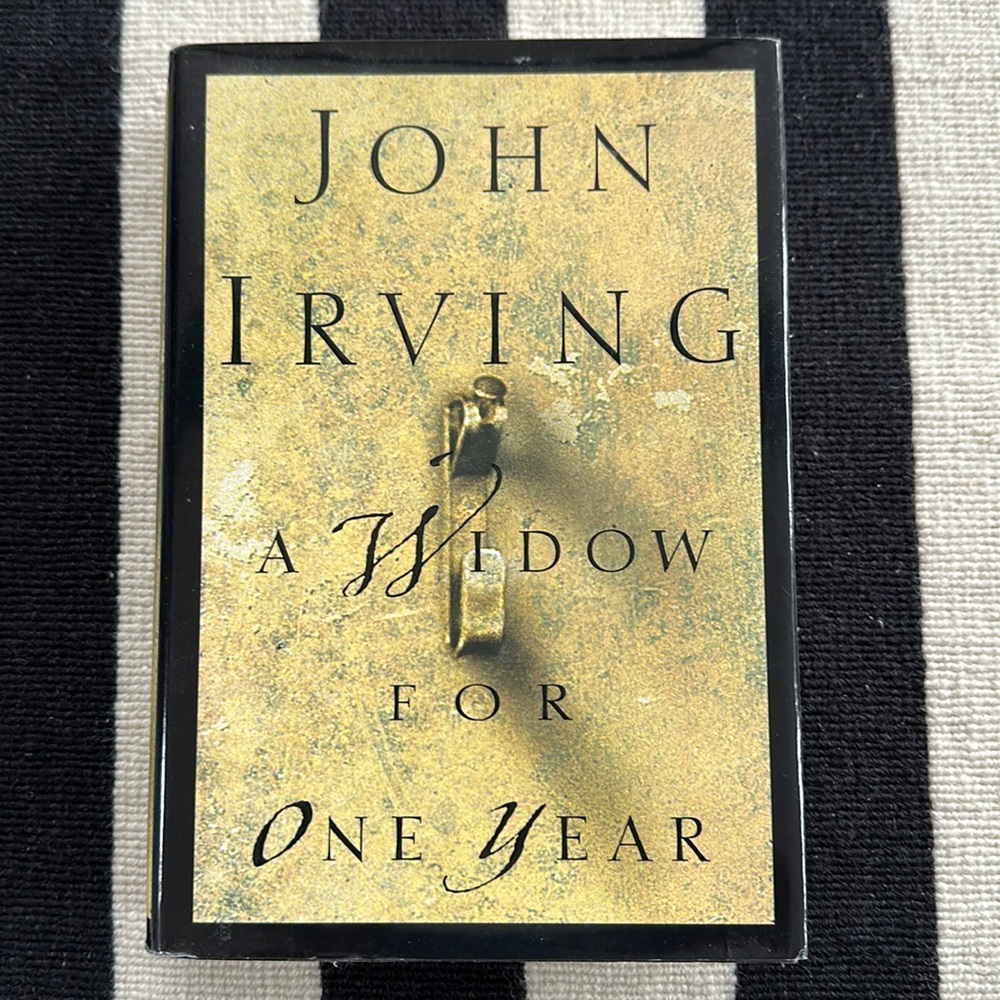A Widow For One Year by John Irving - Hardcover Book